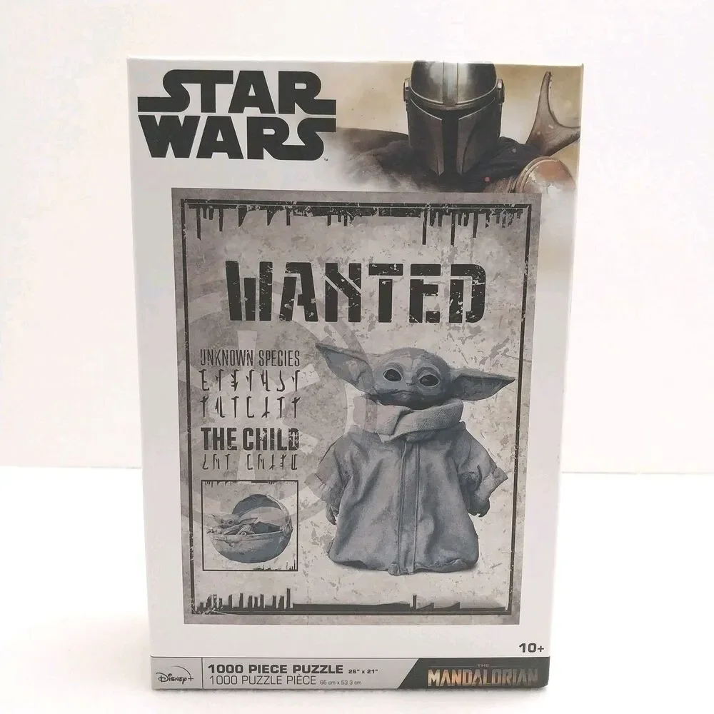Star Wars: The Mandalorian 1000-piece jigsaw puzzle Wanted Grogu #K017